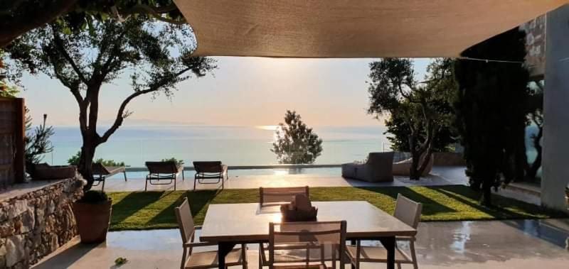 Villa Lithos Kymi Ngoại thất bức ảnh